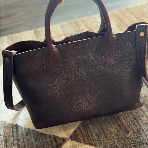 Portland Leather- Large Raindrop cold brew purse - Picture 3 of 8